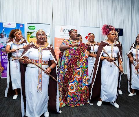 Rev. Emily Lagat with Legetyo Queens members